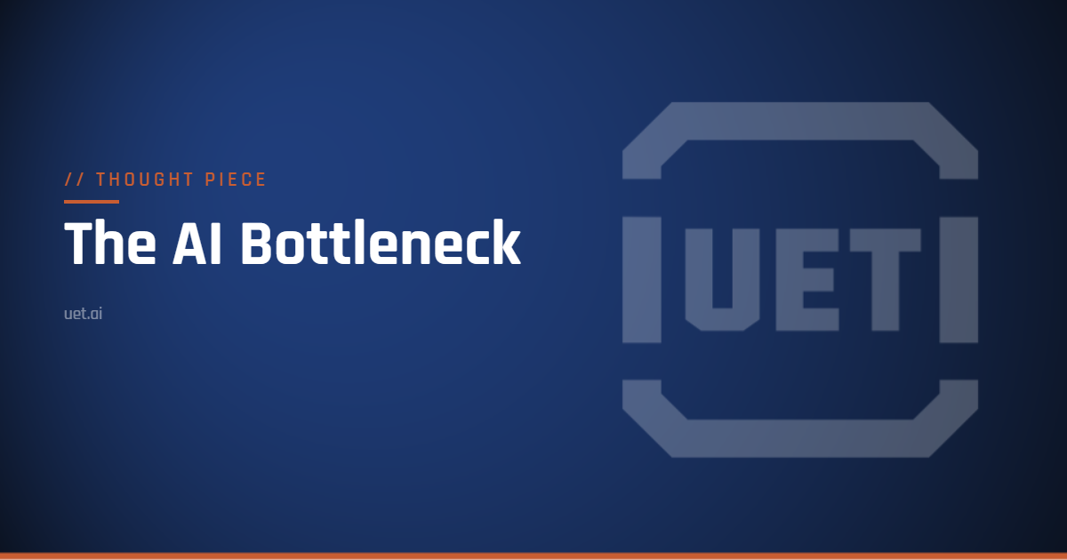 The AI Bottleneck